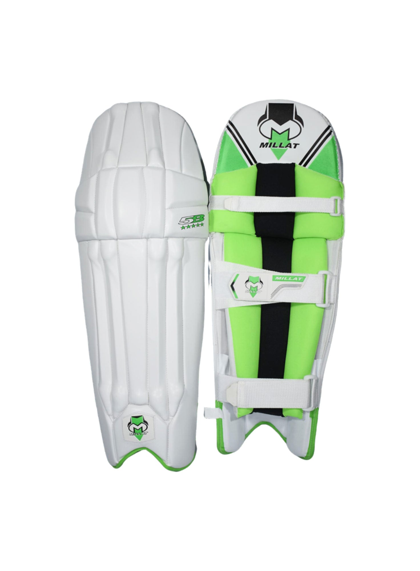 Millat Batting Pads 5 Star - Fusion Gears