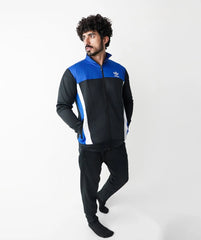 SPEED FLEX WINTER TRACKSUIT - BLACK BLUE