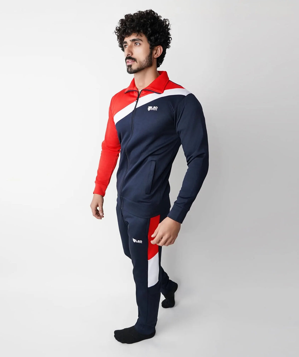 FLEX PRO WINTER TRACKSUIT - RED BLUE