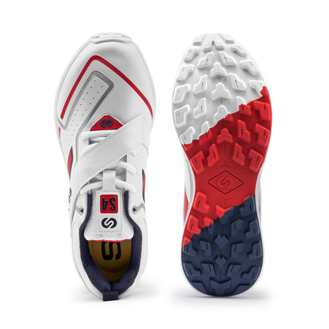 S4 Cricket Shoes Red Navy - Fusion Gears