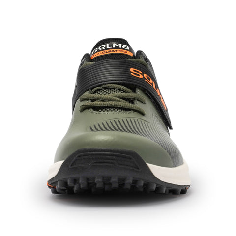 S8 Armor Olive Cricket Shoes - Fusion Gears